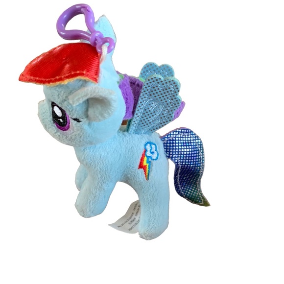 My Little Pony Rainbow Dash Plush Keychain - Picture 5 of 6
